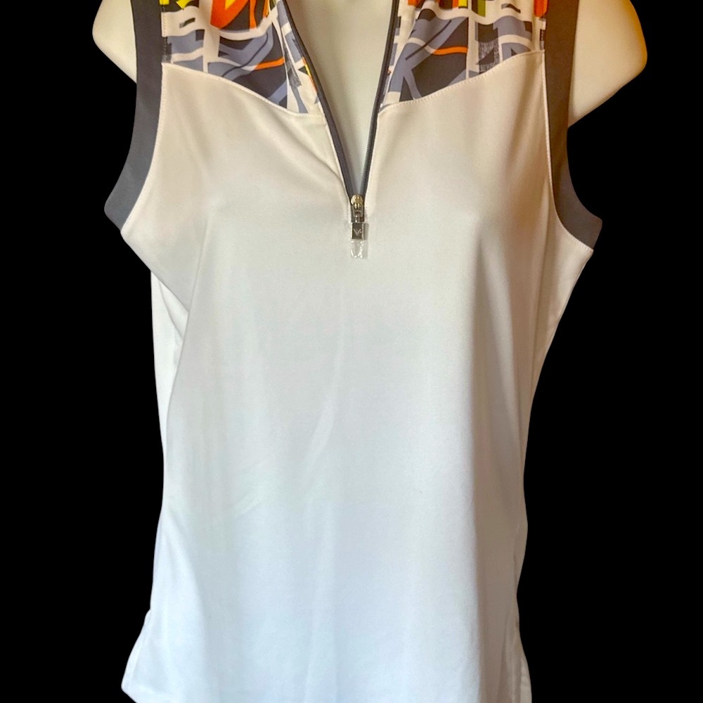 Callaway Ladies’ Pro Golf/Tennis sleeveless Polo Top NWT